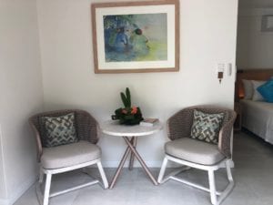 Little Polynesian Resort Garden Studio Interior seating